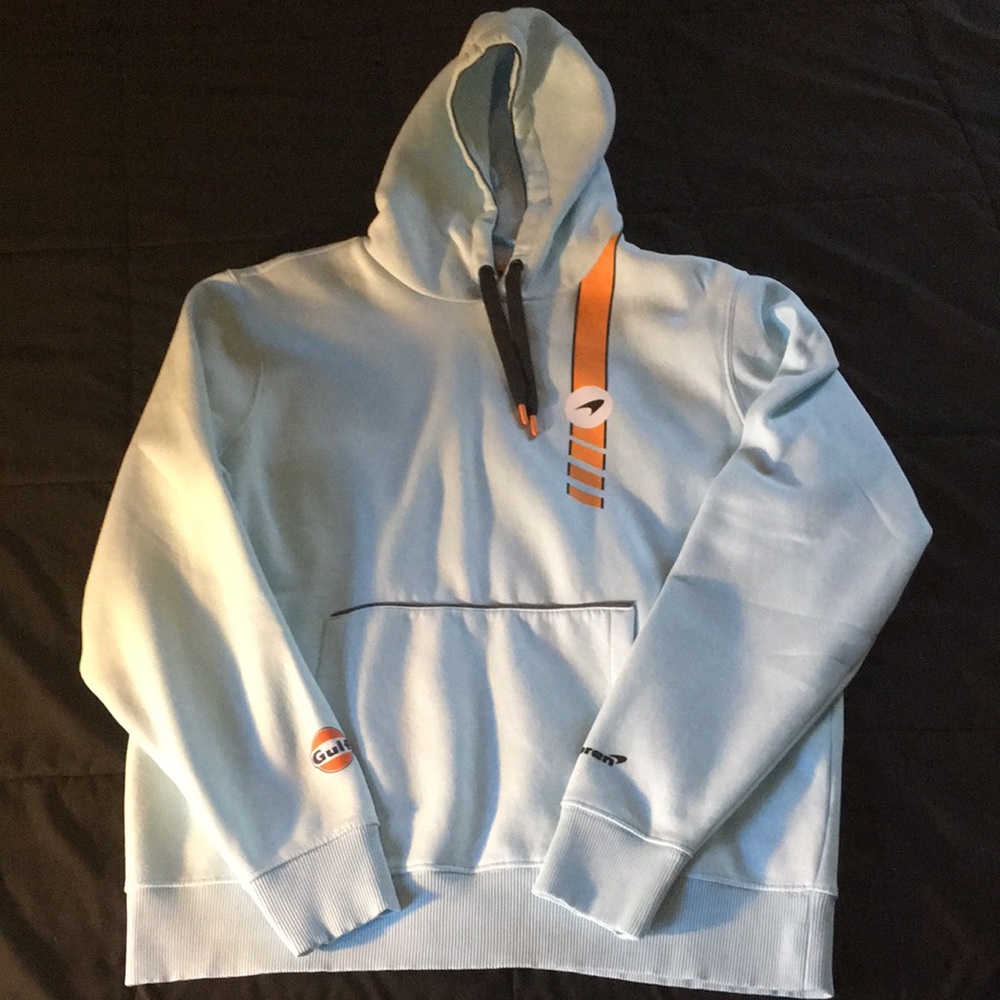 Mclaren racing gulf oil hoodie